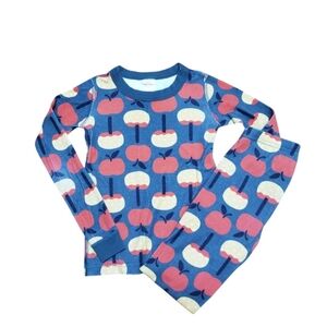 Hanna Andersson Apple Pajama Set 8y